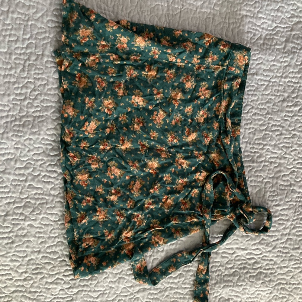 American Eagle wrap mini skirt